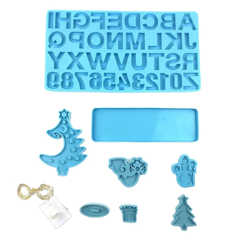 

Diy Christmas Decoration Mold for Epoxy Resin Casting Jewelry Making Home Decor