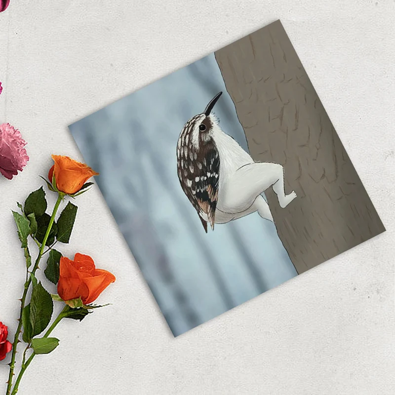 Календарь на 2024 год чрезвычайно точные птицы календарь настенный украшение