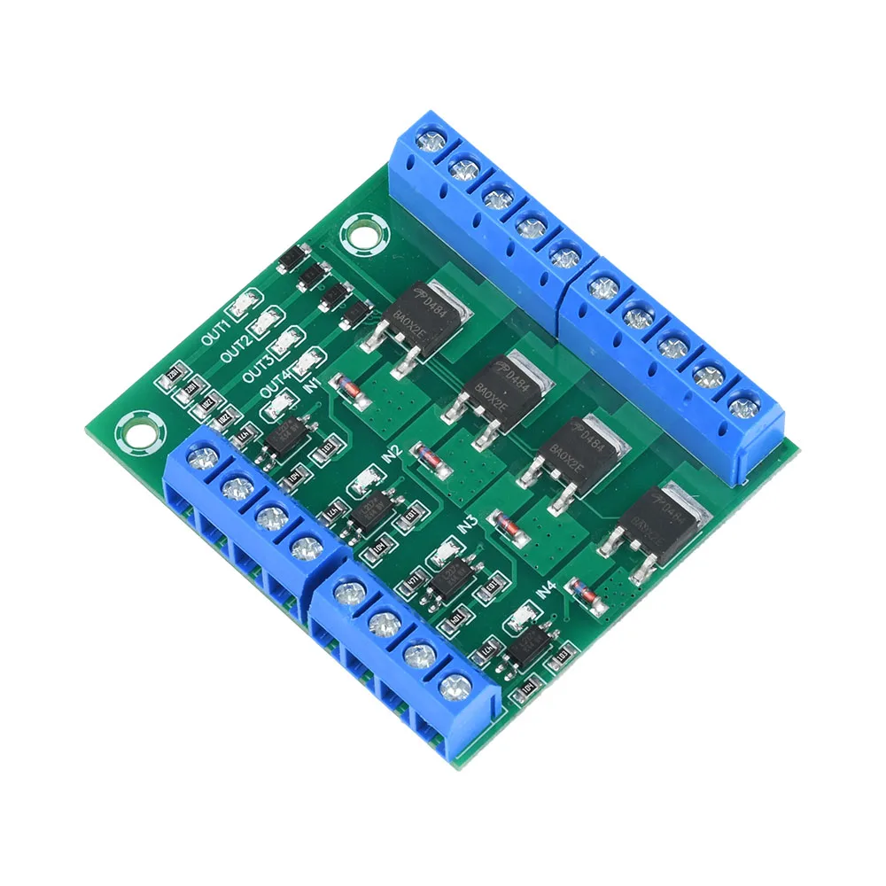 

MOSFET 4-канальный импульсный триггерный переключатель, контроллер ШИМ-вход, устойчивый для двигателя, светодиодный, 4-ходовой, 4-канальный, 4-контактный