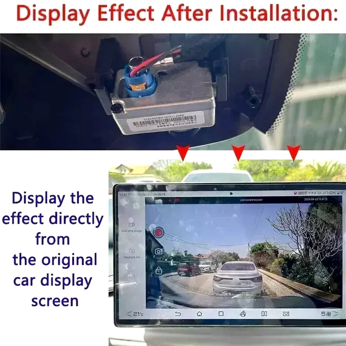 EL- 3776900 Автомобильный видеорегистратор ADAS GPS-камера с проводом для Dolphin Seal Atto 3 Song Qin