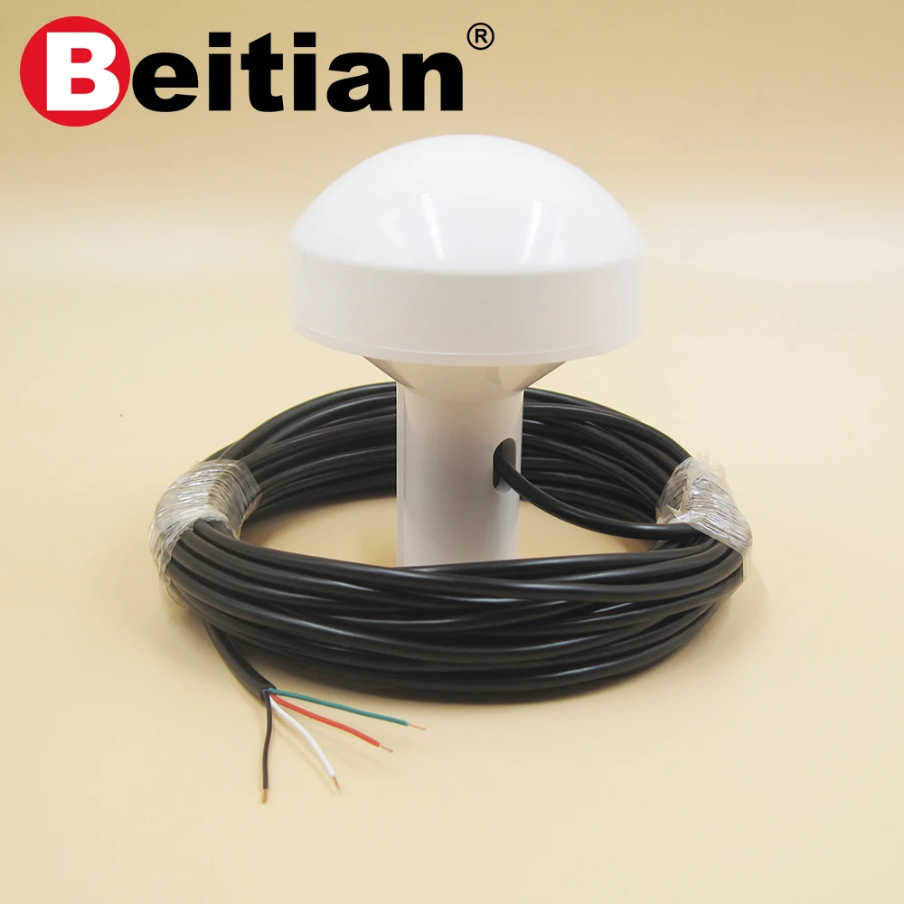 Beitian 12V GPS receiver RS-232 4800bps Mushroom-shaped case boat ship marine BS-270N |