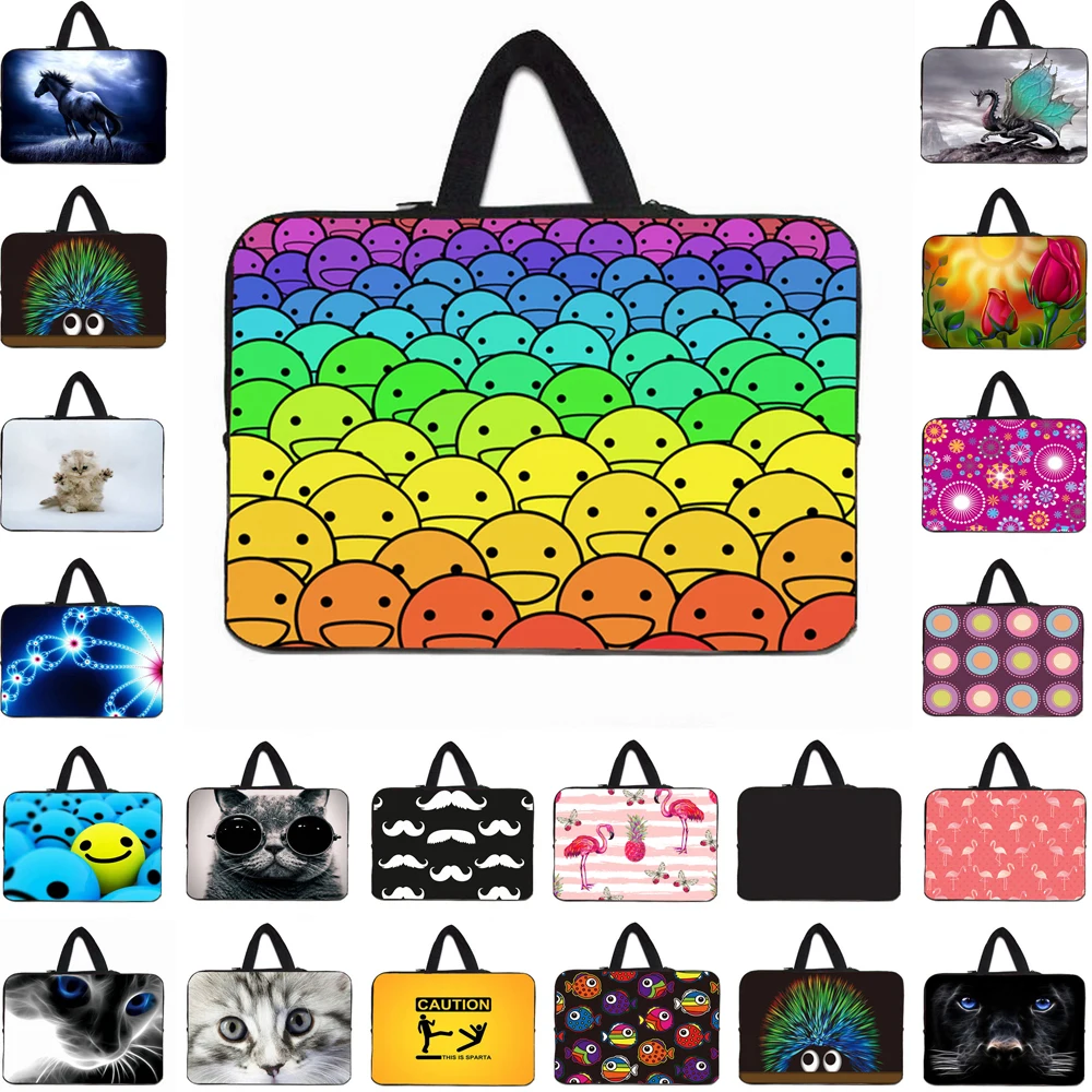 

Chromebook PC Carry Bag Laptop 10/12/13/13.3/14/15.4/15.6/16/17 Inch Handle Case Shockproof Pouch For Lenovo Acer Sony Dell Asus