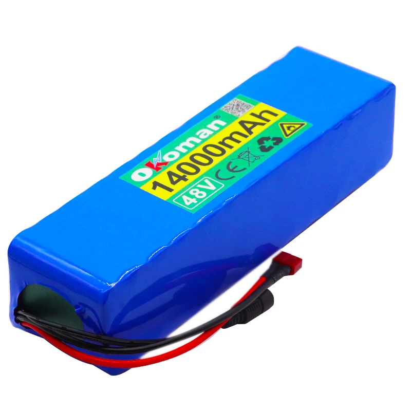 E-bike Battery 48v 14ah Li Ion Pack Bike Conversion 1000w For Electric Vehicle Motorcycle With Charger |
