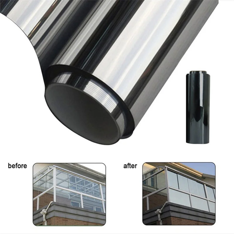 

Car Home Window Glass Tint Tinting Film Roll With Scraper For Side Window Anti UV Film Transmittance