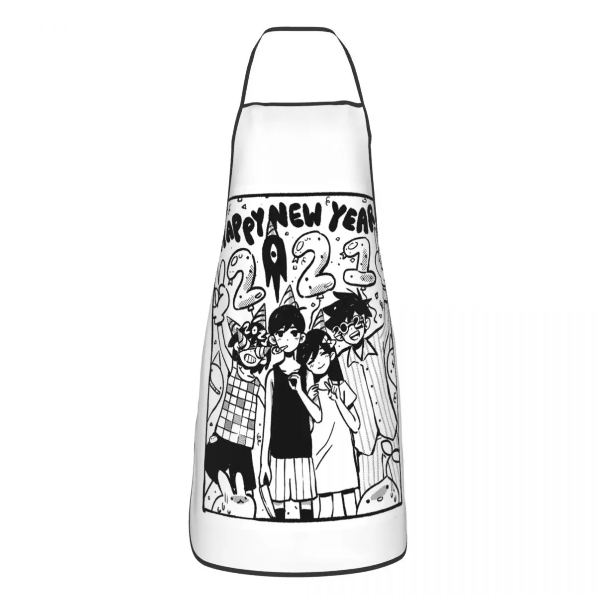 

Aubrey Hero Kel New Year Cuisine Grill Baking Apron Waterproof Omori Game Pinafores for Unisex Chef Hotel