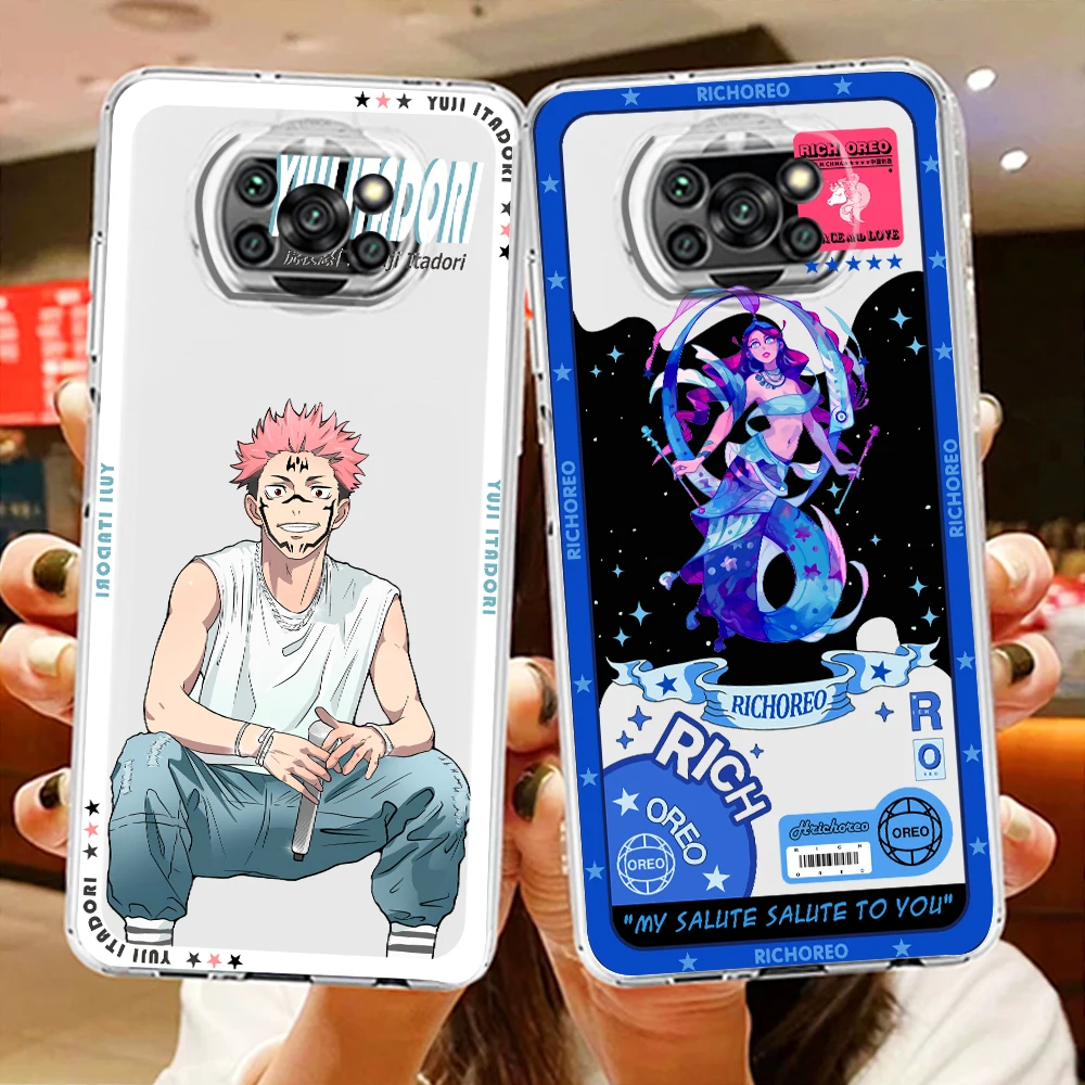 

Hot Trend Luxury Poster Phone Case For Xiaomi Mi Poco X4 X3 X2 NFC F4 F3 F2 F1 GT M4 M3 M2 Pro C40 C3 Transparent TPU Cover