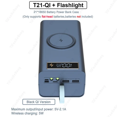 Ящики для хранения аккумуляторов YiFanHeRong DIY Mobile Power Case