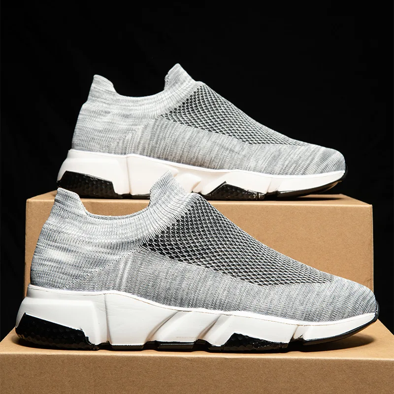 

Slip-on Man Loafers Soft Sole Fashion Breathable Men Shoes Outdoor Casual Running Sneakers Male Hard-Wearing Sports Mens Shoes