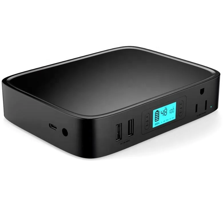 

Mini Portable Mobile Power Station Small Best Battery Power Bank AC