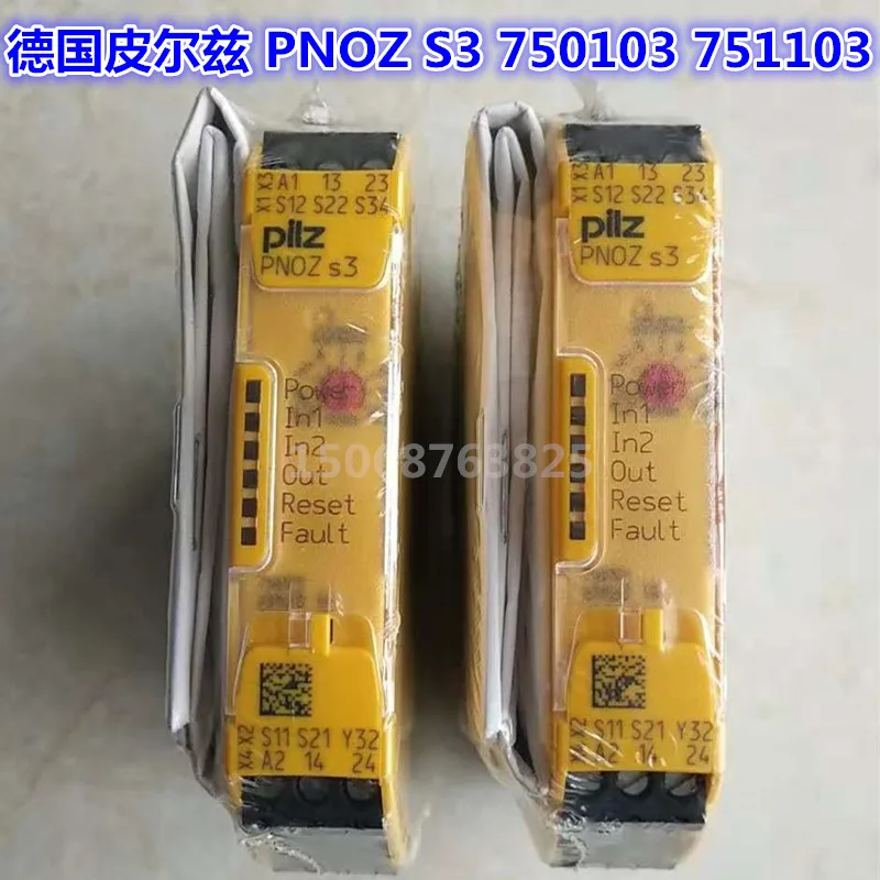 Фото 750103 Pilz Safety Relay PNOZ S3 Brand New Genuine 751103 Spot For Sale №1
