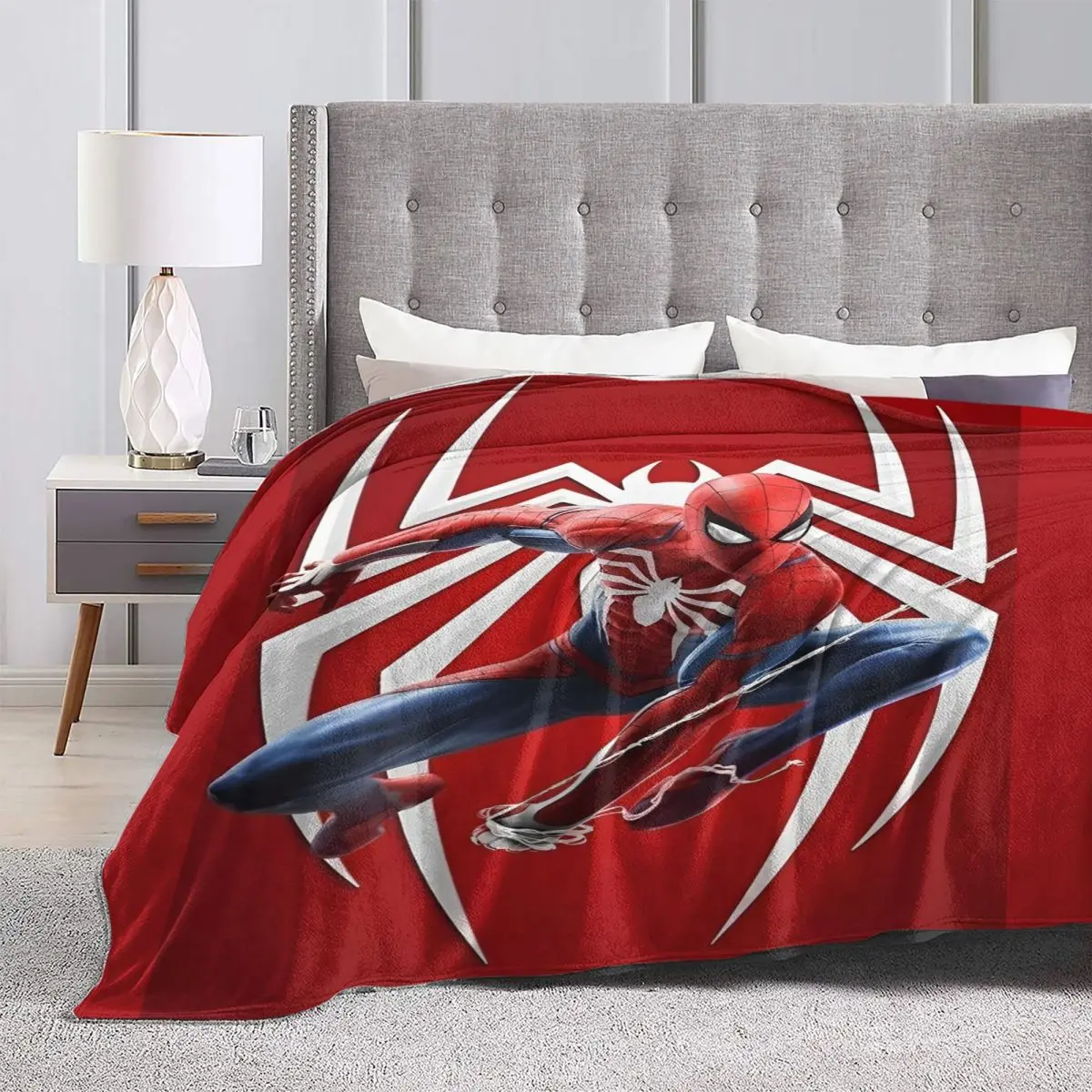 Супертеплое одеяло в американском стиле Человек-паук