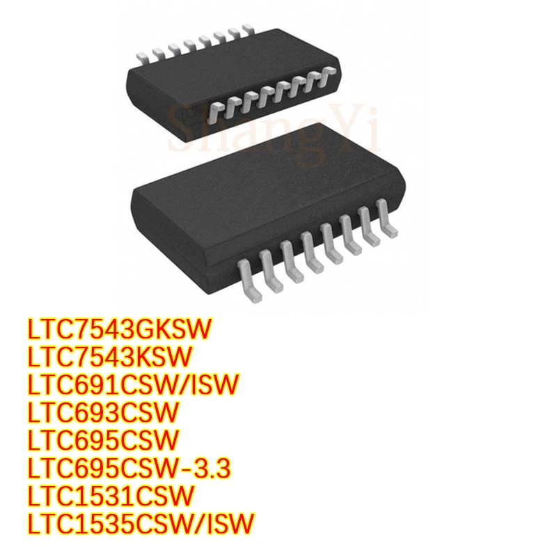 

5PCS/LOT LTC691 GKSW / 693 695 CSW/ISW - 3.3 7543 1531 1535 patch SOP16 KSW