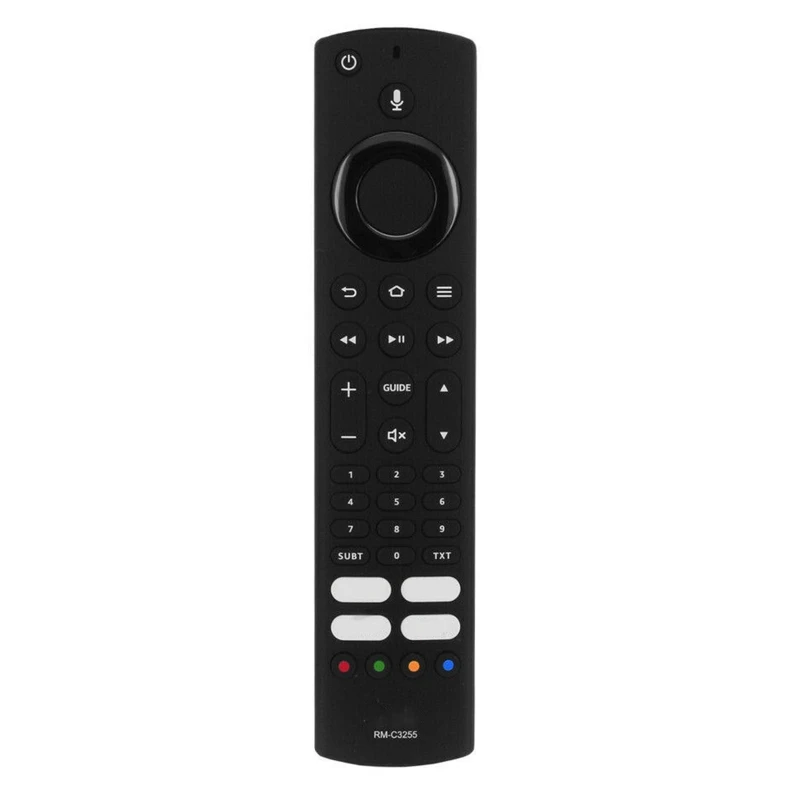 

TV Remote Replacement Remote Control for JVCAlexaFire TV RM-C3255 LT-32CF600 LT-40CF700 Universal Remote