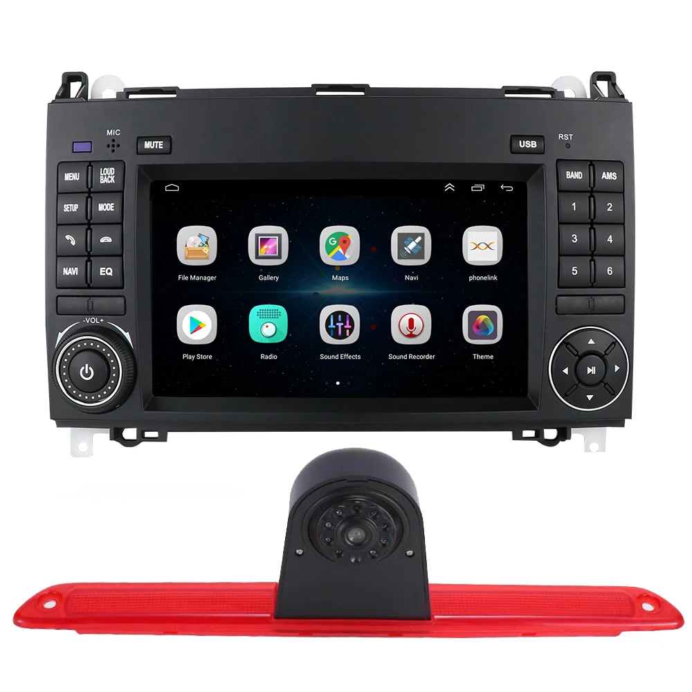 Автомагнитола на Android с GPS-навигацией и HD-камерой заднего вида для Volkswagen VW Crafter