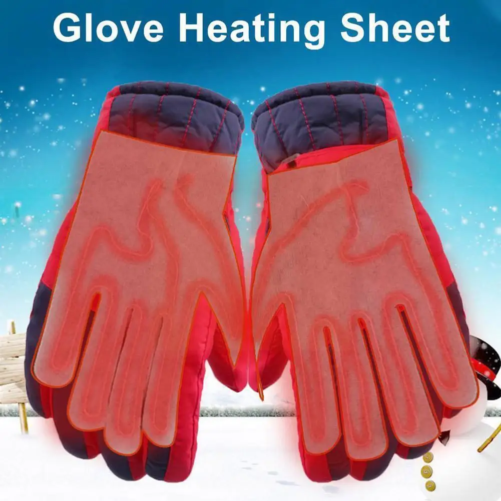 

1pcs Usb Heating Glove Portable Washable Electric Mitts Durable Sheet Glove Heat Preservation Three-level U9j9