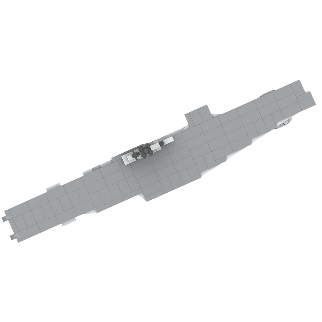 Авторизованный конструктор MOC 1085 шт./компл. USS Lexington строительные блоки для