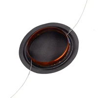 8ohm2pcs 1 inch 25 4mm 25 5mm tweeters voice coil black silk diaphragm membrane ksv treble speaker repair accessories 2022 2022