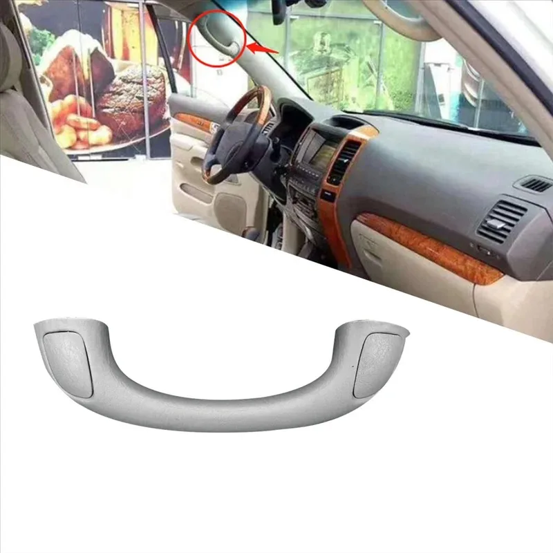 Фото Ручка-поручень для крыши автомобиля, серая, 74603-44020-B4, для Lexus GX470 2003-2009, аксессуар, внутренняя ручка-поручень 7460344020-A74F №1