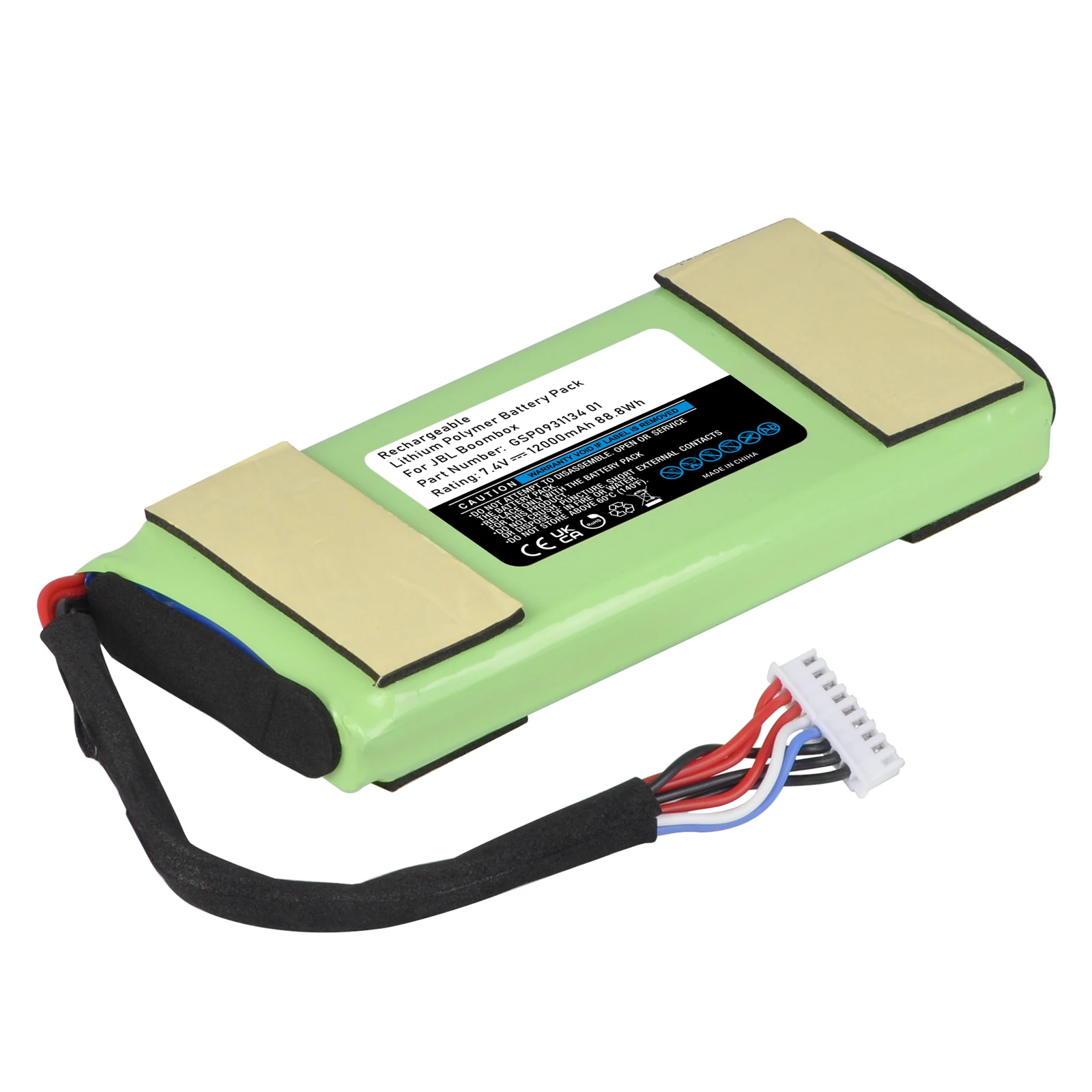 ГСП 0931134 01 Сменный аккумулятор динамика для JBL Boombox Bluetooth Wireless (7 4 В 12000 мАч)