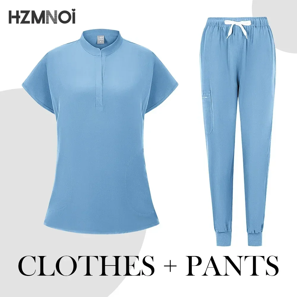 Медицинская униформа унисекс для мужчин и женщин одежда кормления костюм