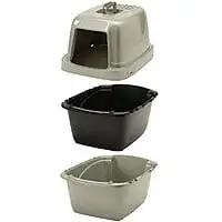 

Ness CP77 Enclosed Sifting Cat Pan/Litter Box, Extra Large