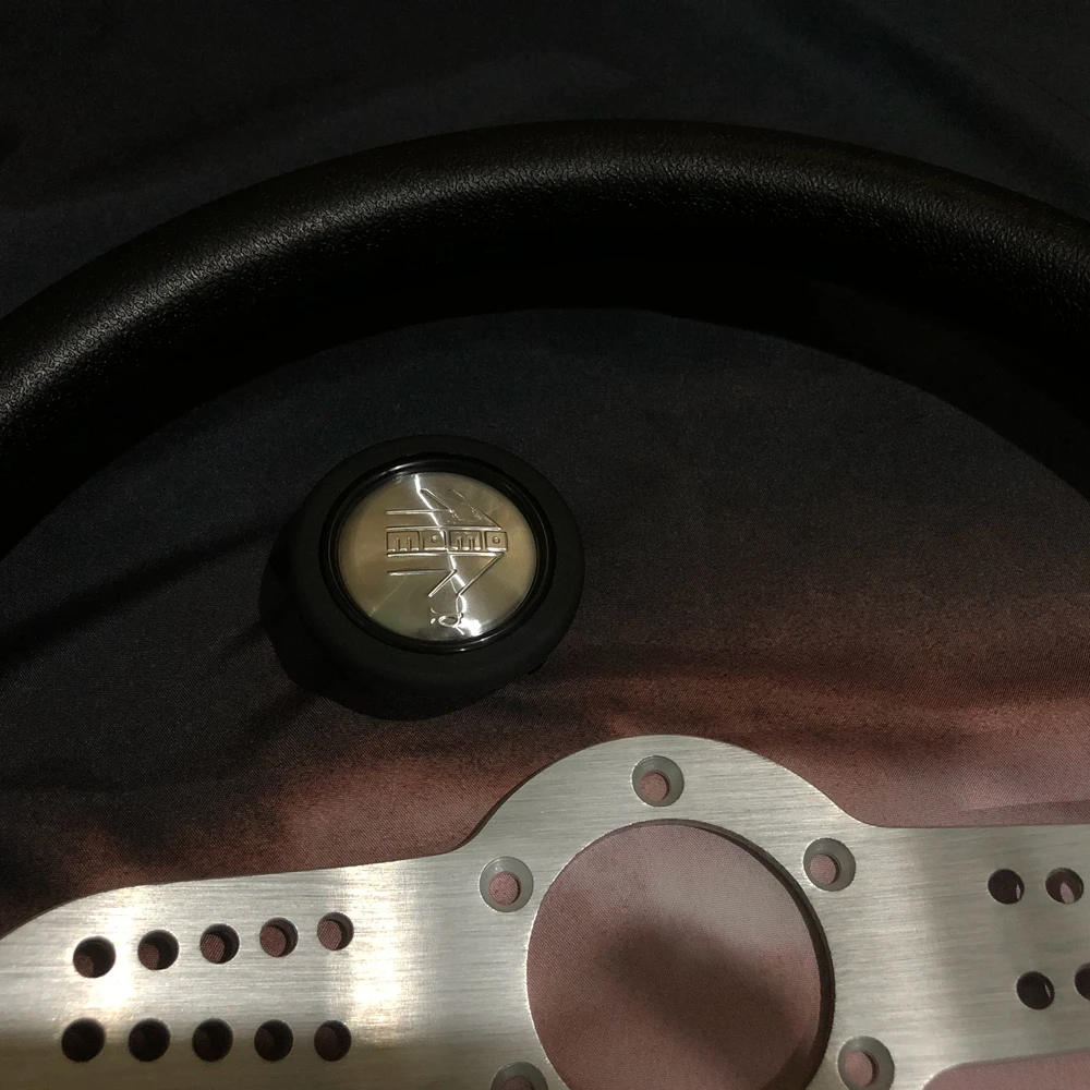 350 мм классическое универсальное гоночное рулевое колесо GRAND PRIX MOMO JDM PU Volantes для VW