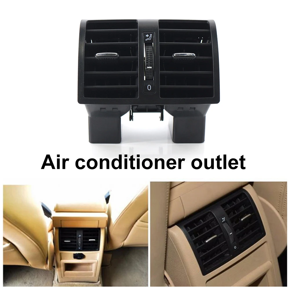 

Вентиляционное отверстие заднего кондиционера для VW Touran 2003-2015 Caddy 2004-2015, автомобильный Кондиционер, задняя вентиляция, автомобильные аксесс...