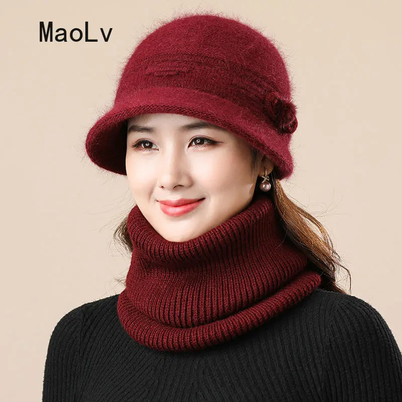 

Зимняя шапка облегающие Шапки женская шапка теплая дышащая шерстяная вязаная шапка для женщин двухслойная Защитная шапка берет шапка из кр...