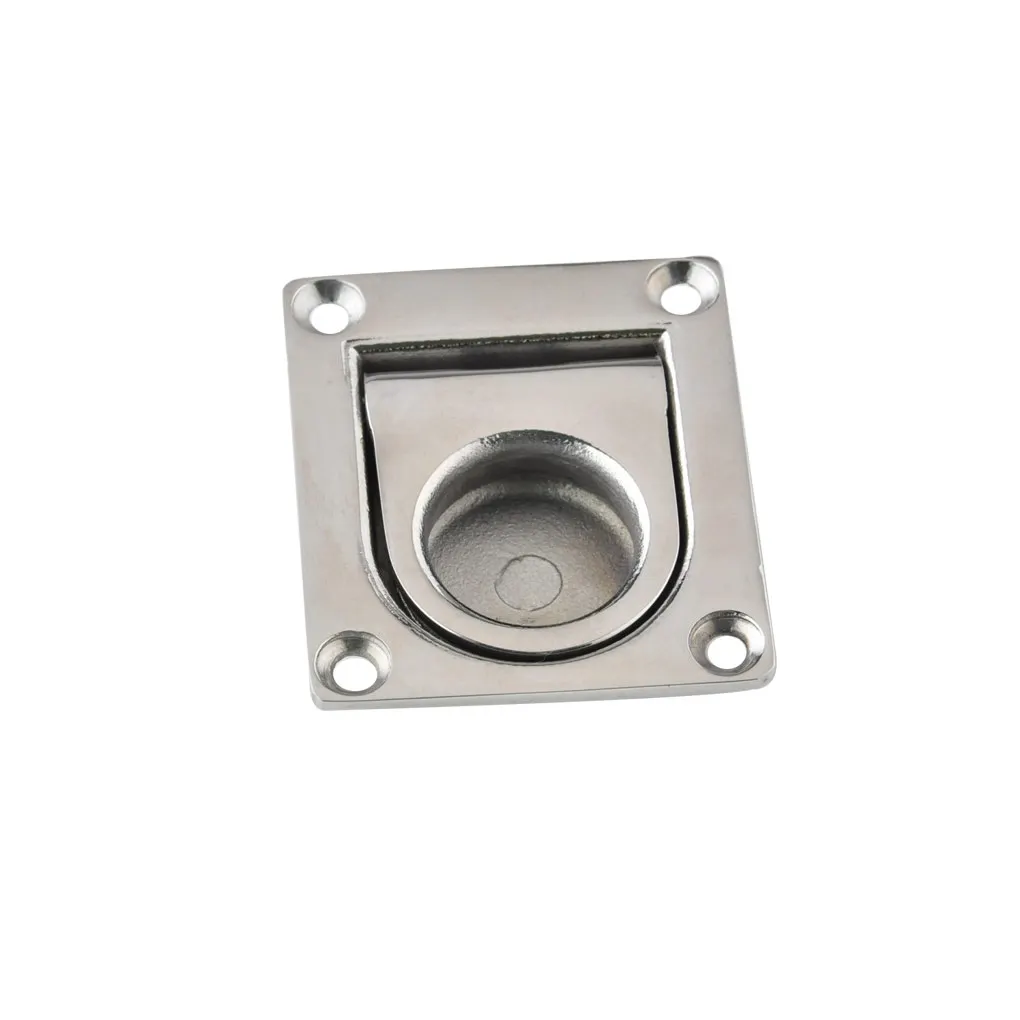 

Flush Pull Ring Durable Stainless Steel Heavy Duty Hidden Recessed Handle Deck Hatch Handles Knobs Replacements