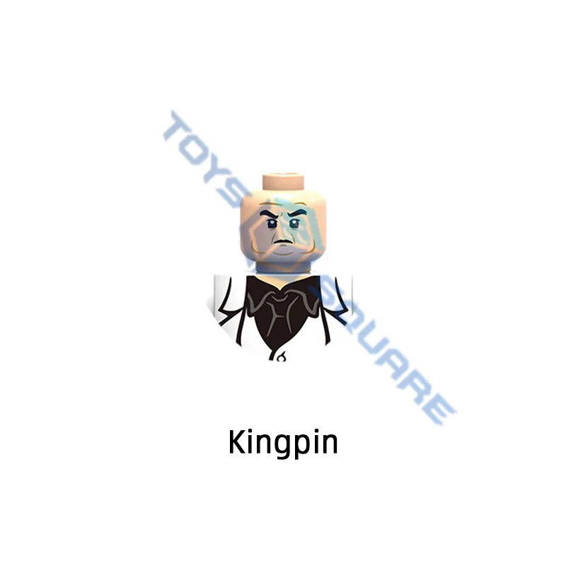 Игрушки для детей Quicksilver Kingpin красный череп карлик Человек-паук Железный человек