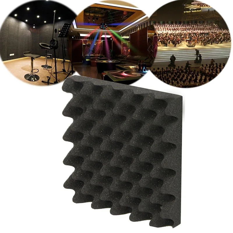 

Профессиональная Звукоизоляционная пена, Звукопоглощающая шумоизоляция KTV Wall 25*25*5 см, акустическое лечение