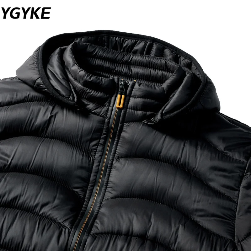 2022 New Winter Men's Zipper Jacket Coat Thickened Warm Windproof Hooded High-neck Cotton Clothing Casual Men's Jacket