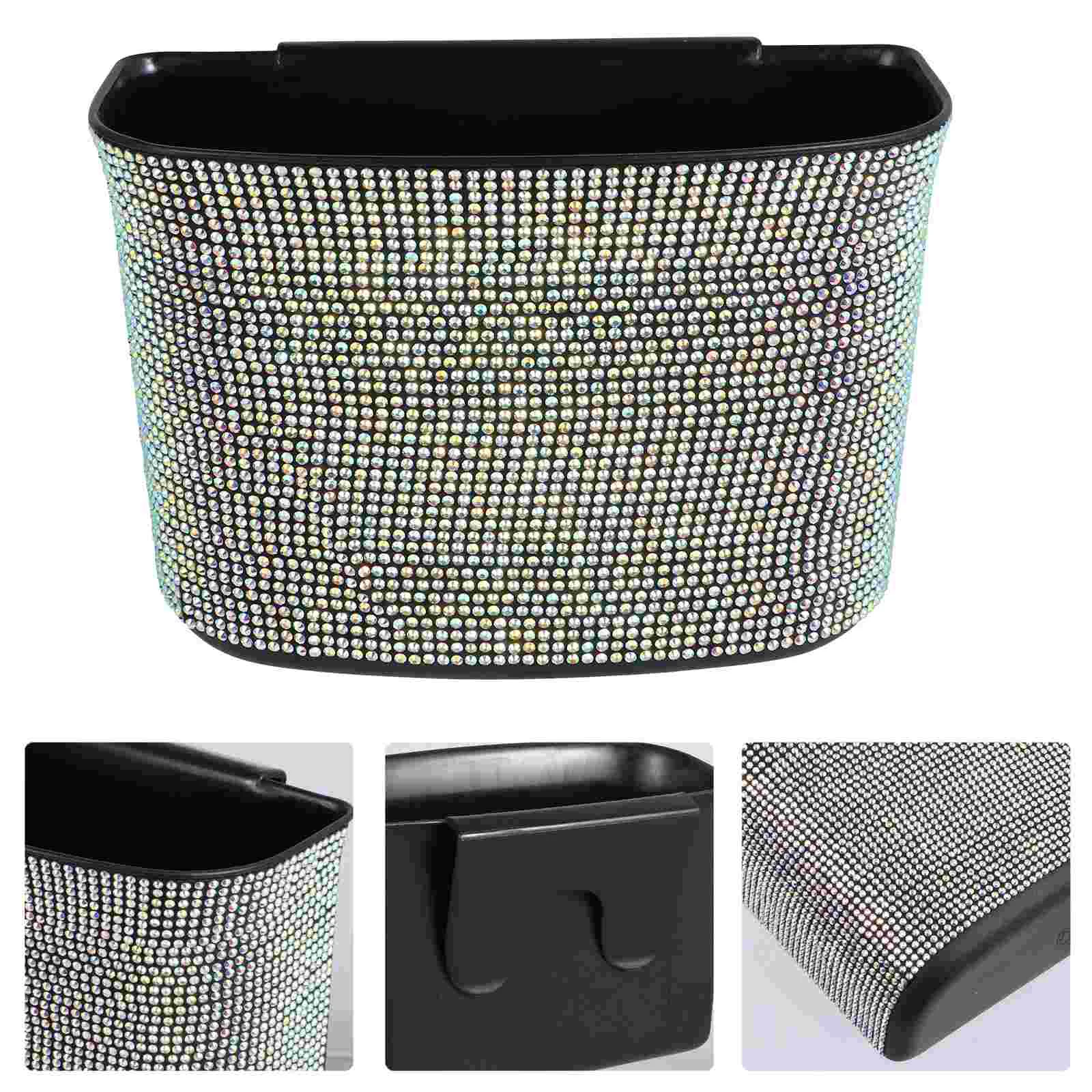 

1 Pc Box Professional Durable Premium Change Organizer Car Coin Holder Car Trash Can for Door