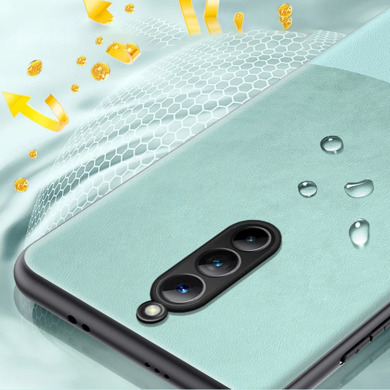 Кожаный чехол для ZTE nubia Red Magic 8 Pro + Plus силиконовый защитный телефона RedMagic8Pro NX729J