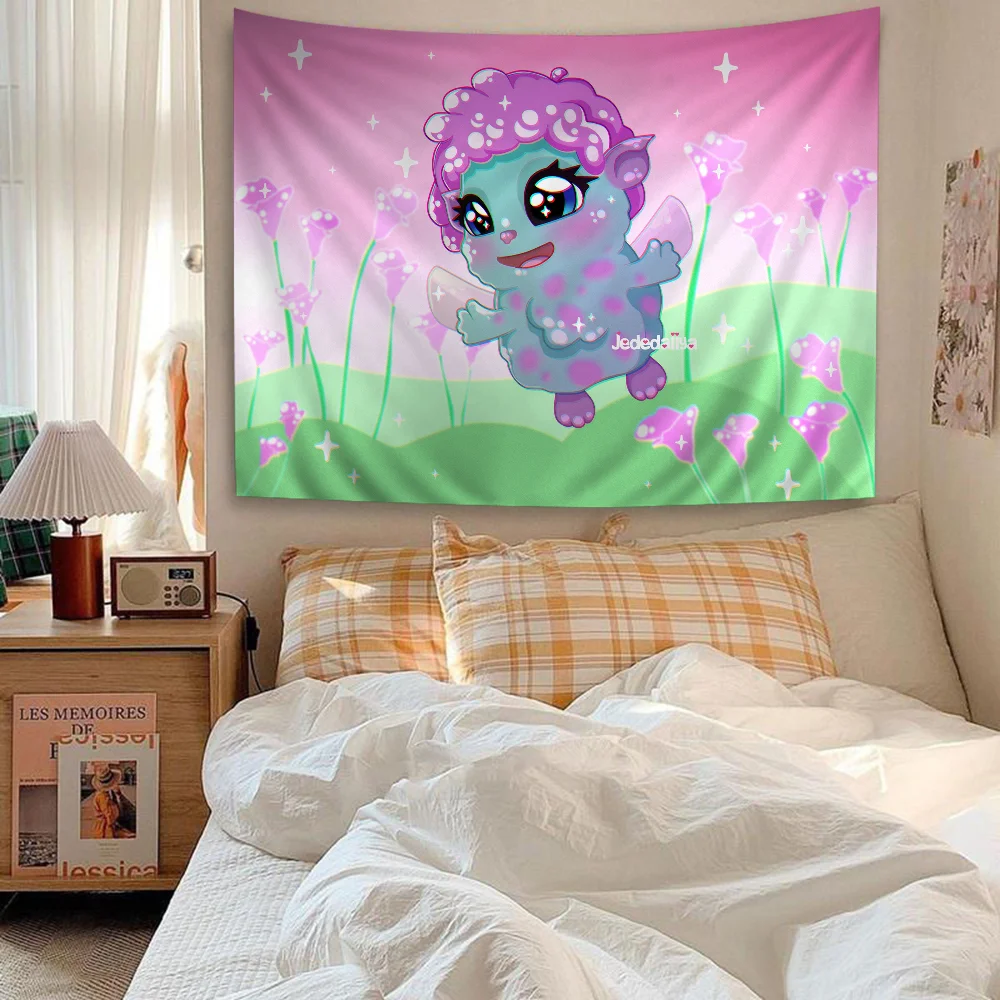 It Is Bibbles Binch Cartoon Tapestry Art Science Fiction Room Home Decor