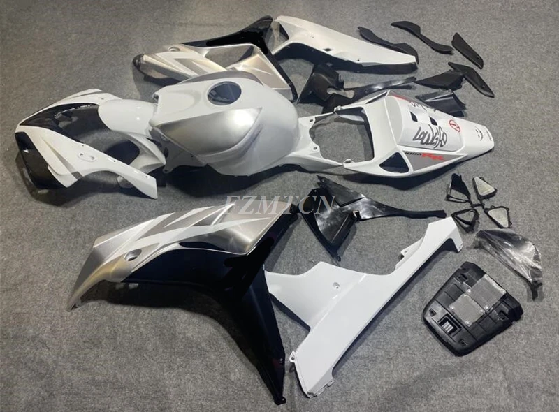 

4Gifts New ABS Motorcycle Fairings Kit Fit For HONDA CBR1000RR 2006 2007 06 07 Bodywork Set Custom White Silver