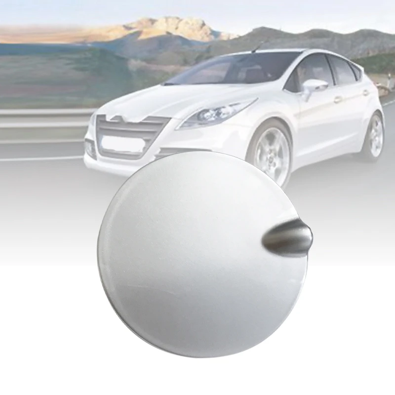 

Silver Fuel Tank Cover Gas Cover Flap Door Fuel Filler Flap Gas Lid Cap for Ford Focus 2 MK2 MK3 8M51-F405A02-AA