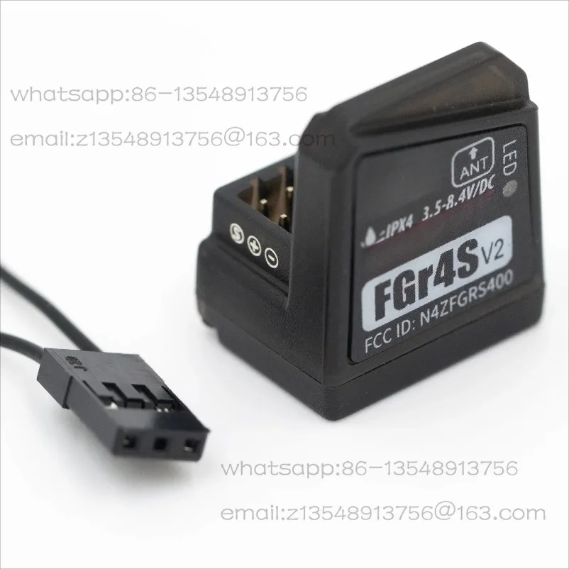 Фото Приемник FGR4S V2 с одной антенной, двунаправленный, с выходом PWM/PPM/IBUS для радиопередатчиков Flysky NB4 PL18 №5