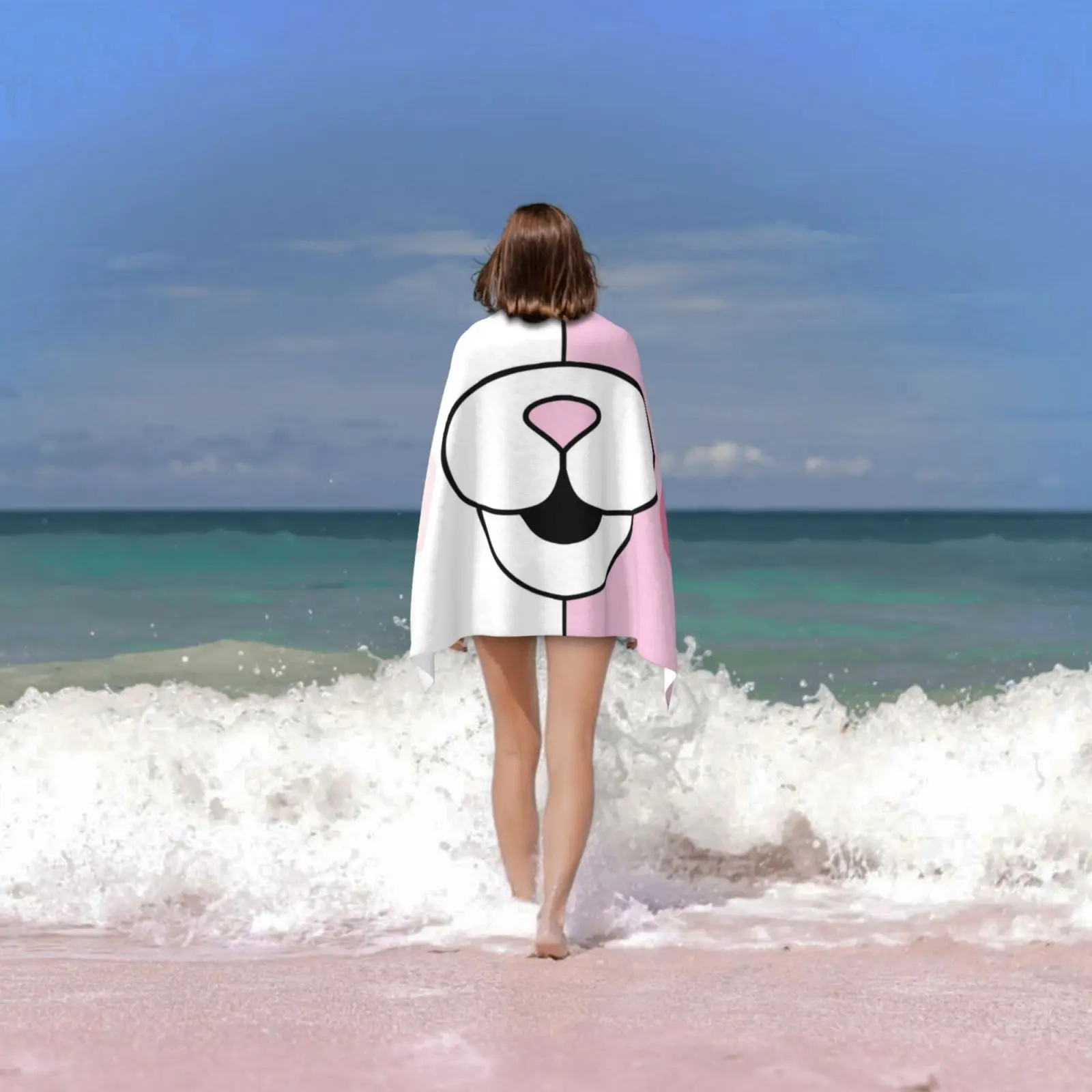 Monomi Bath Towel Beach Cushion Danganronpa Sdr2 2 Monokuma Usami