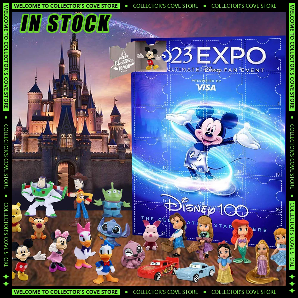 Рождественский адвент-календарь с Микки Маусом Диснея рождественская глухая