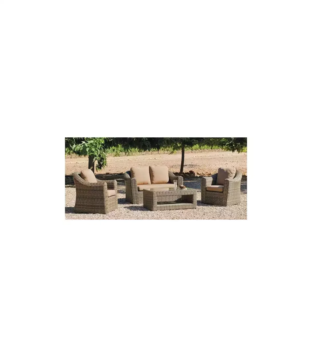 

Outdoor tables garden terrace table Amanda-4 huitex center 45 cm (height) 110 cm (width) 60 cm (length)