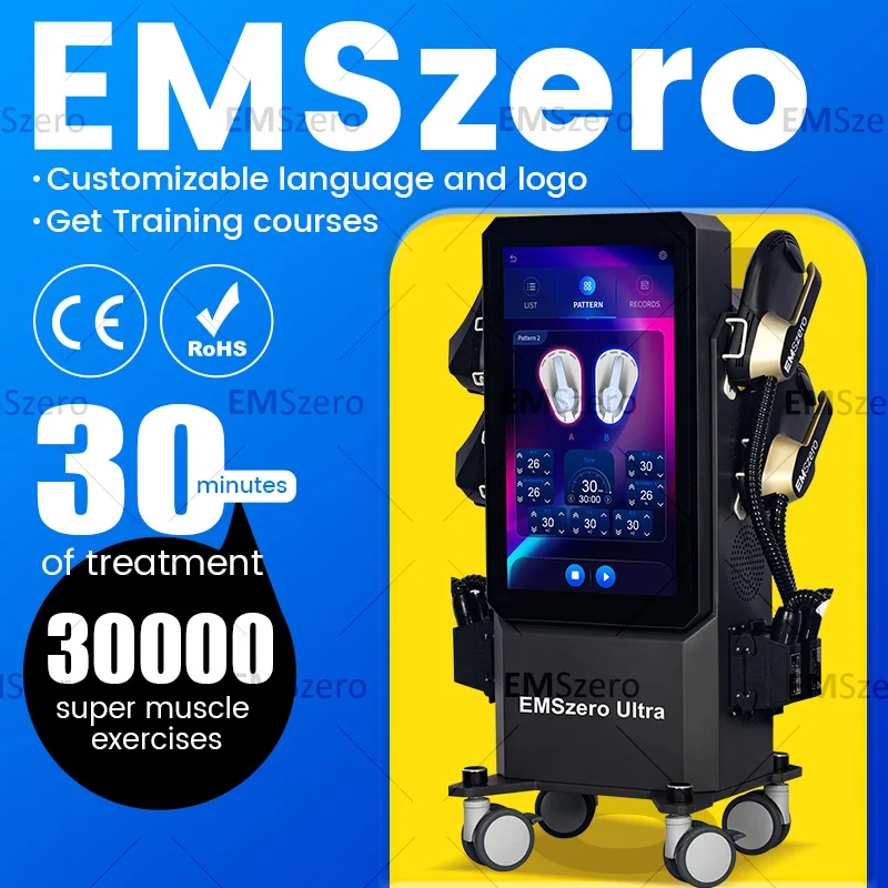 Ultra EMS машина для моделирования тела обновленный EMSzero RF ABS стимулятор мышц
