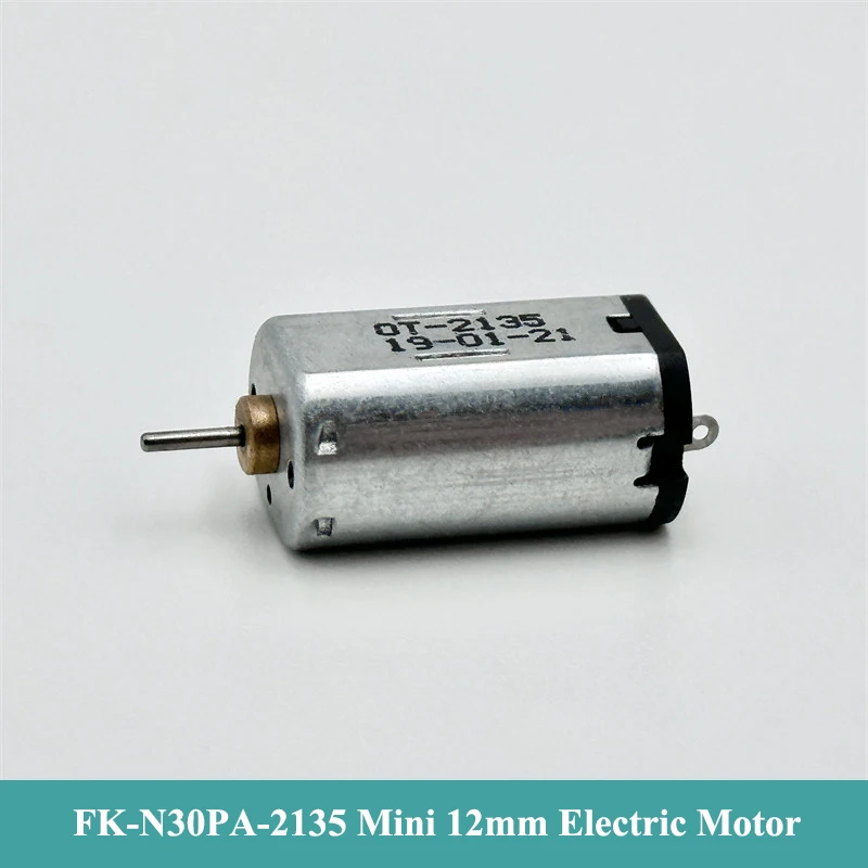 

FK-N30PA-2135 Mini N30 Motor DC 3V 3.7V 4.2V 40000RPM High Speed Strong Magnetic Micro 12mm*10mm Engine DIY RC Hobby Toy Model