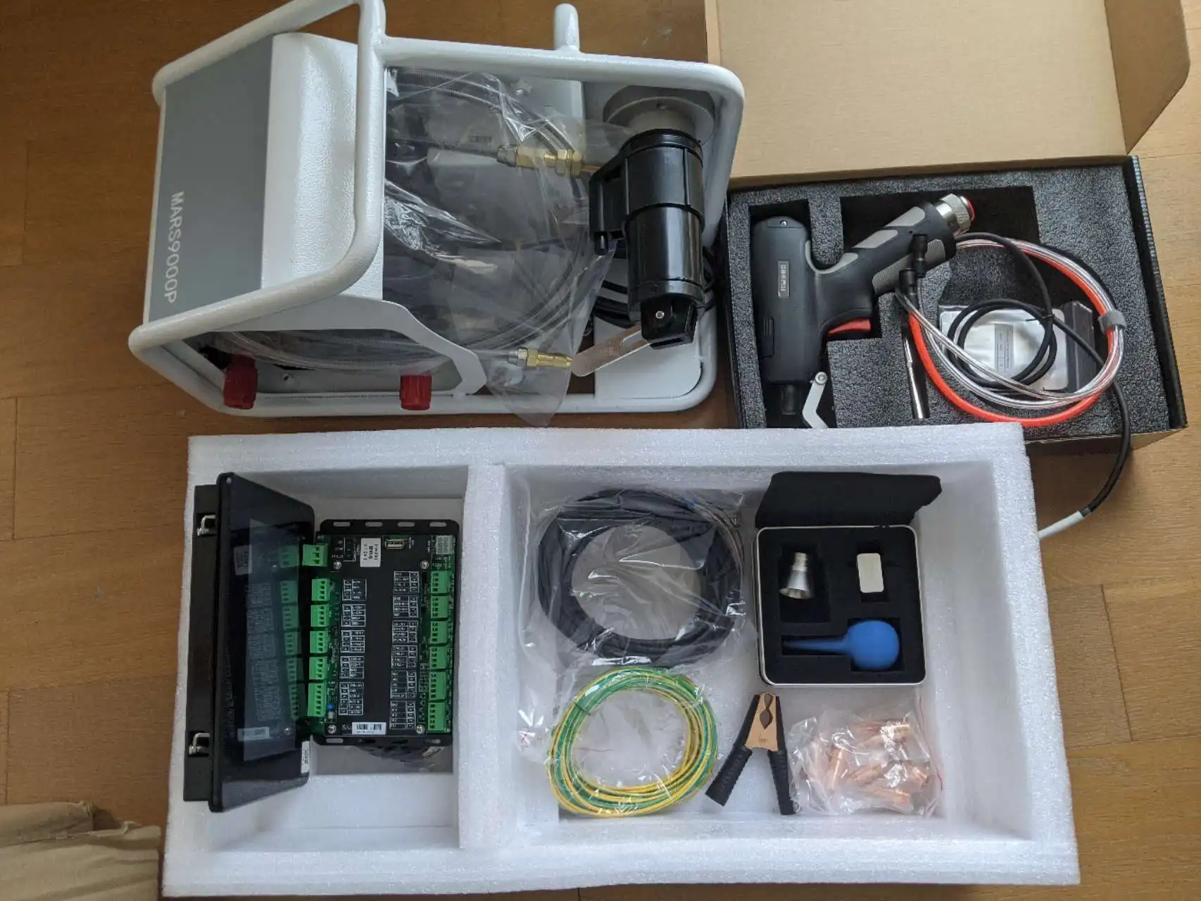 Запчасти для сварочного аппарата 3 в 1 лазерная сварная головка портативного