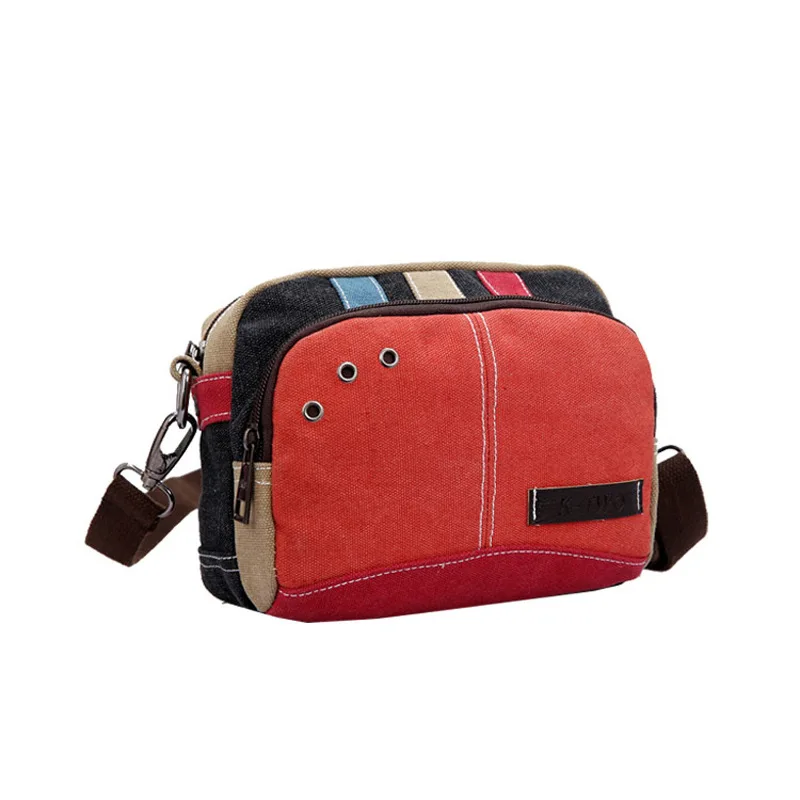 

Women's Waist Bag Fashion Casual Canvas Belt Bags Design Shoulder Crossbody Bags Female Chest Bag Ladies Portable Small Bag