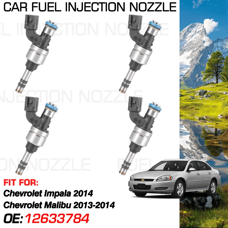 Форсунка топливной форсунки для Chevrolet Impala 2014 Malibu 2013-2014 12633784 12633789