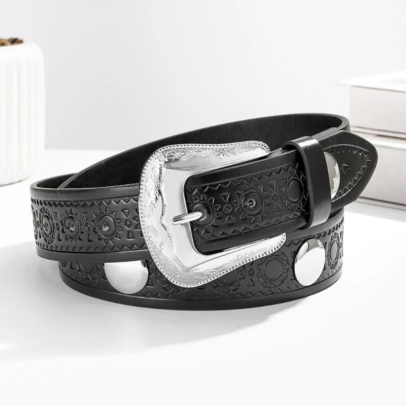 Стильный тисненный фестиваль PU Festival Festival Belt Universe Duprability Tastband, подходящий для различных случаев Y166 (art.: 3920cd43d3f03) - 3920cd43d3f03