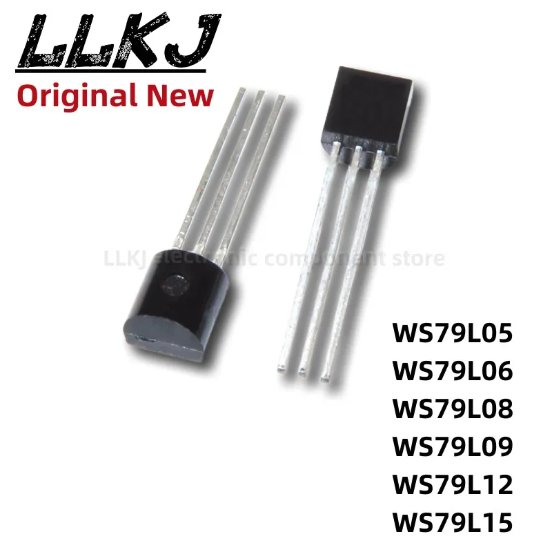

1 шт. WS79L05 WS79L06 WS79L08 WS79L09 WS79L12 WS79L15 TO92 транзистор TO-92