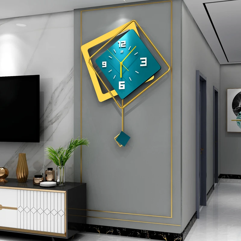 

Modern Wall Clocks Decoration Living Room Silent Wall Clock Ornaments Home Decoration Room Reloj Pared Home Decorating Items