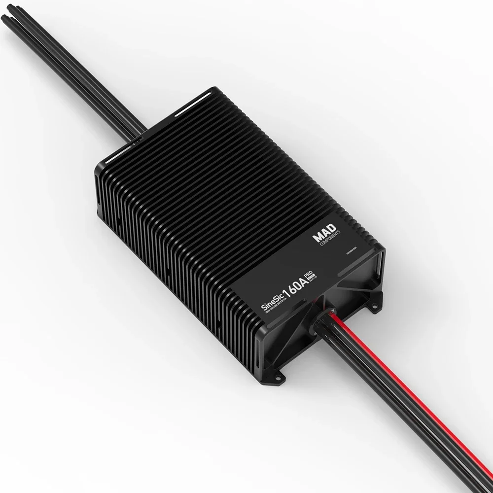 Фото Контроллер двигателя UniFlyMAD SineSic 160A Pro 400V ESC для тяжелых мультироторных беспилотных дронов для доставки №5
